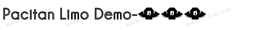 Pacitan Limo Demo字体转换